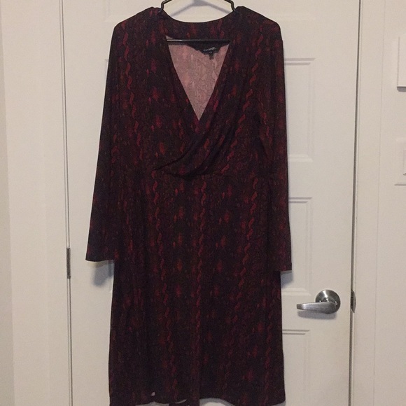 Dress red black - Picture 2 of 6